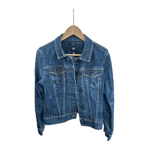 Vintage GAP Denim Jean Jacket Y2K Size M - Picture 1 of 14